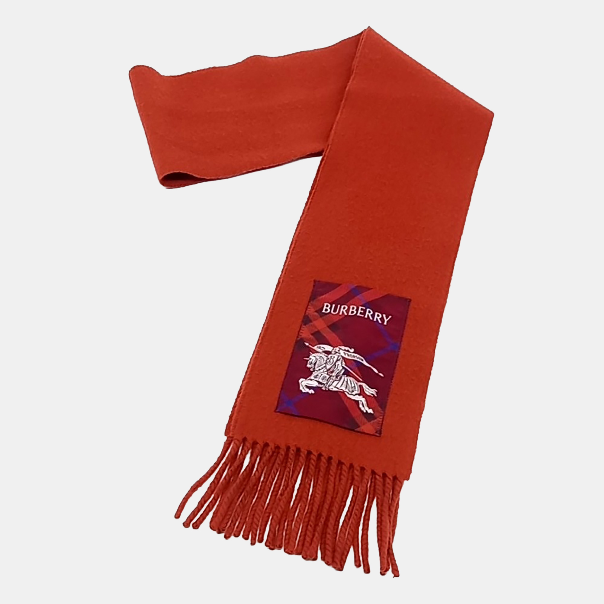 

Burberry cashmere muffler, Red