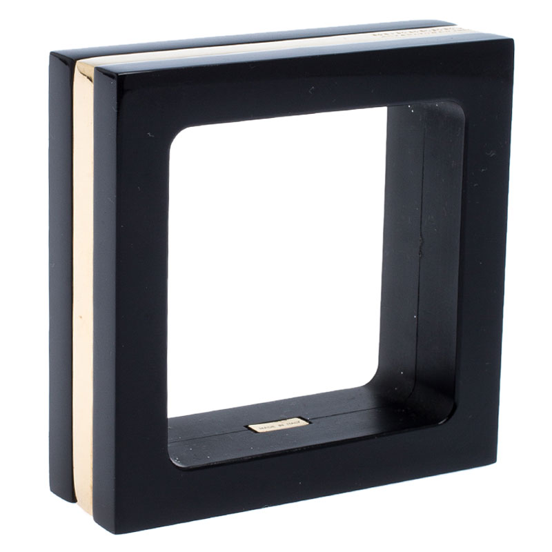 

Burberry Black Anson Square Bangle Bracelet