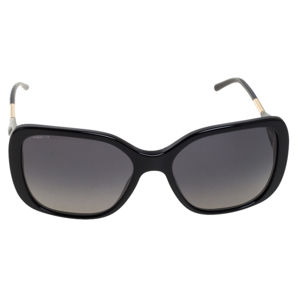 

Burberry Black / Grey B 4192 Polarized Square Sunglasses