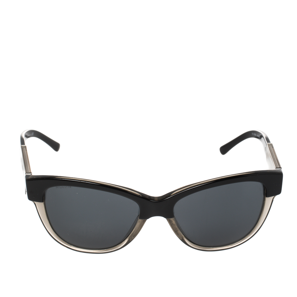 

Burberry Black/ Dark Grey BE-4206 Cat Eye Sunglasses