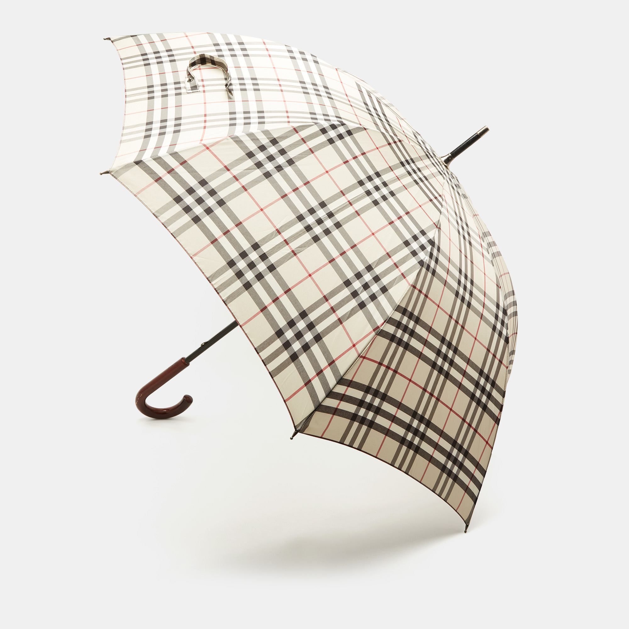 

Burberry Beige Nova Check Nylon Umbrella