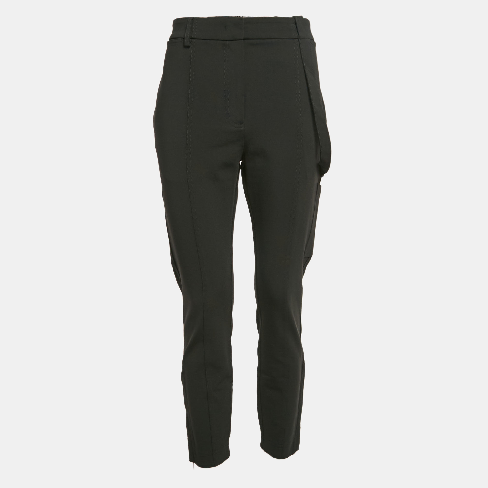 

Burberry Black Jersey Cargo Pants M