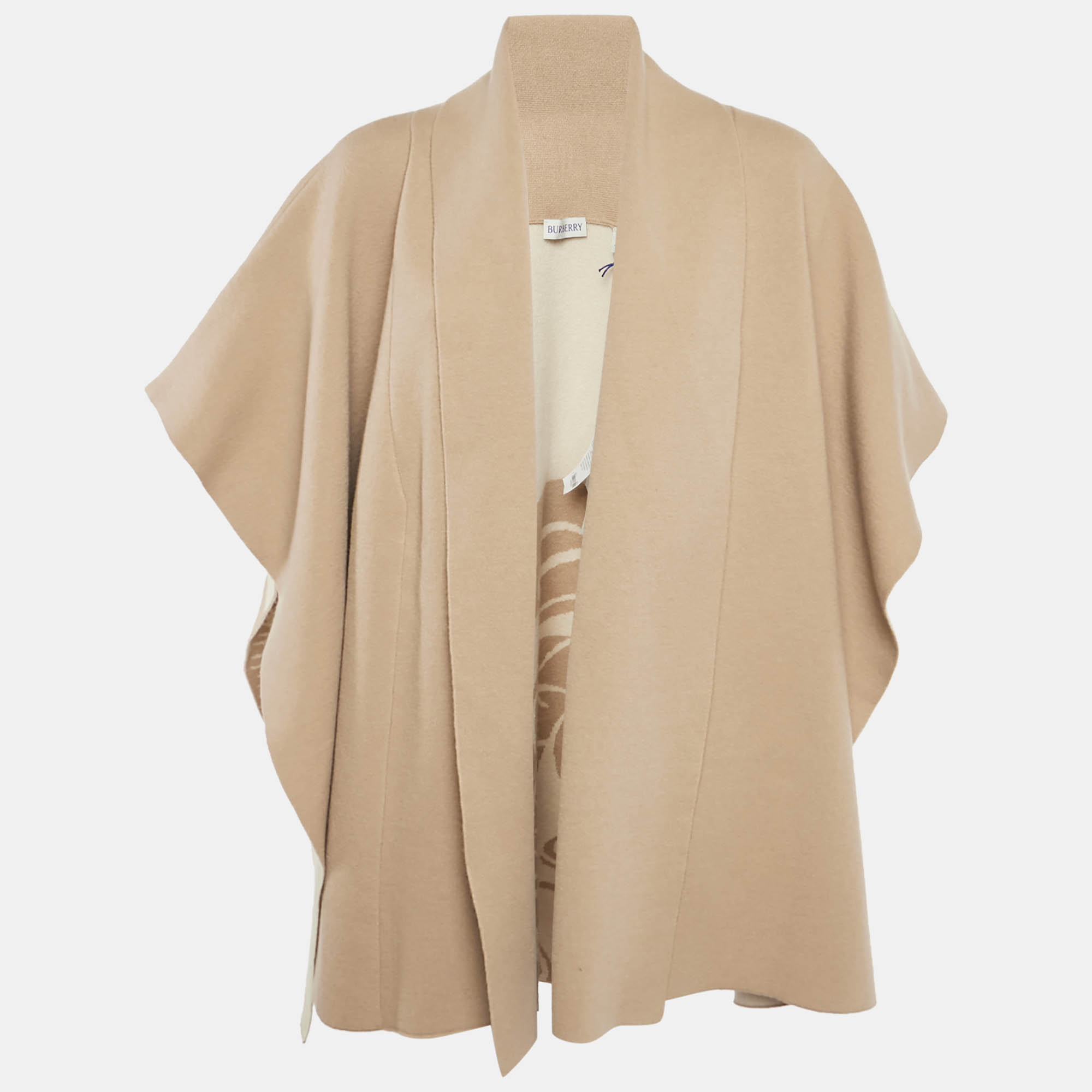 

Burberry Beige Wool Blend Poncho Knitwear