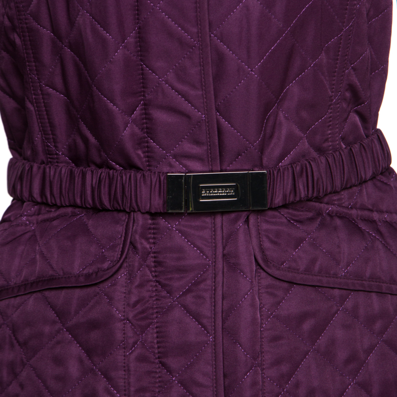 burberry vest womens purple