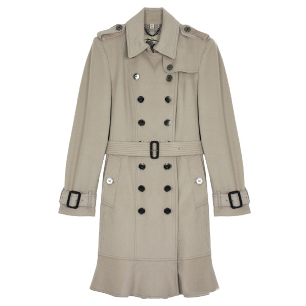 Pre Owned Burberry London Trench Coat XL