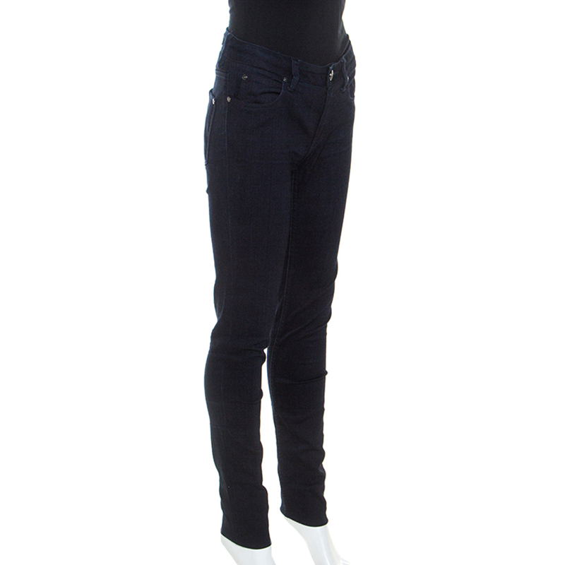 

Burberry Blue Dark Wash Denim Thurlestone Skinny Jeans