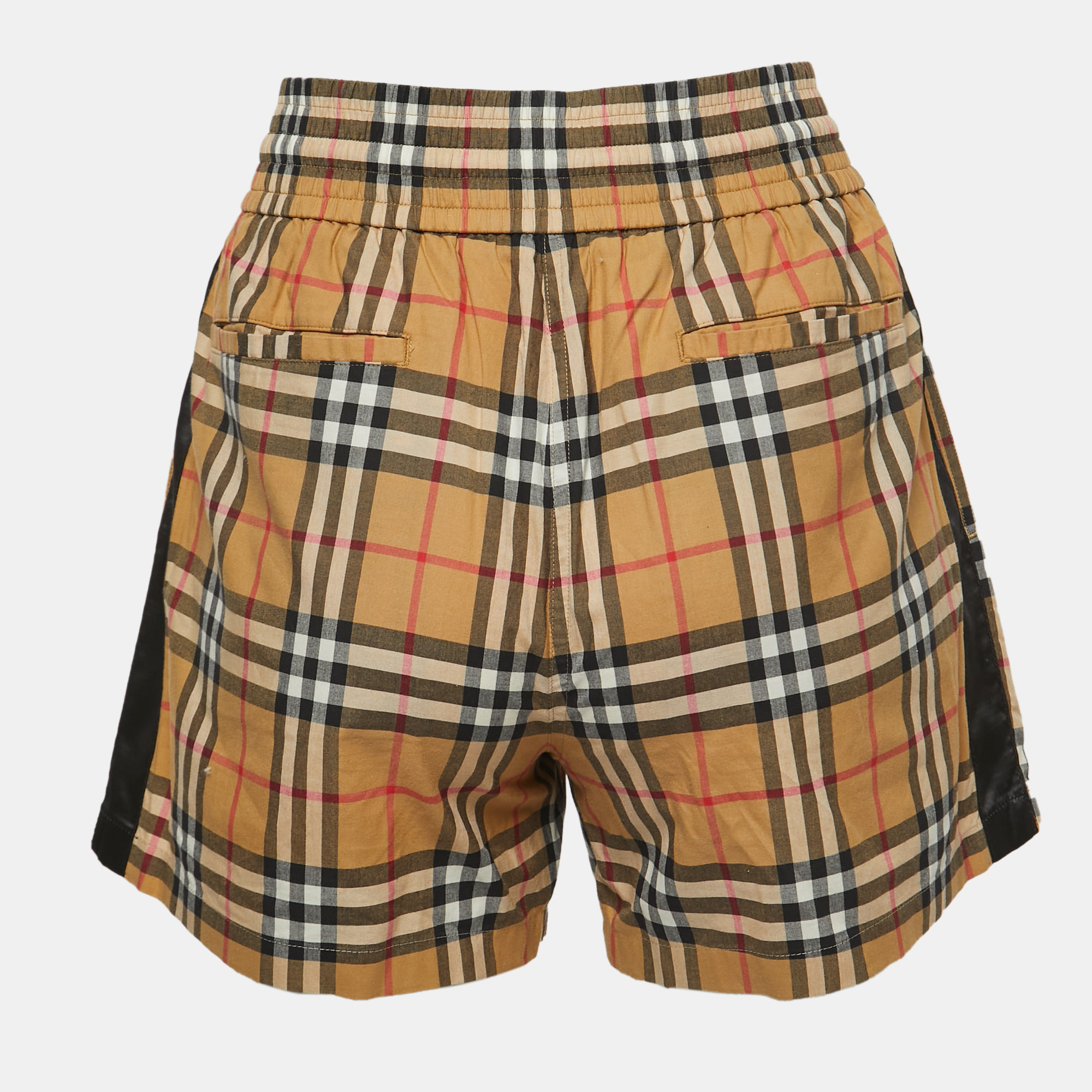 

Burberry Beige Vintage Checked Cotton Shorts