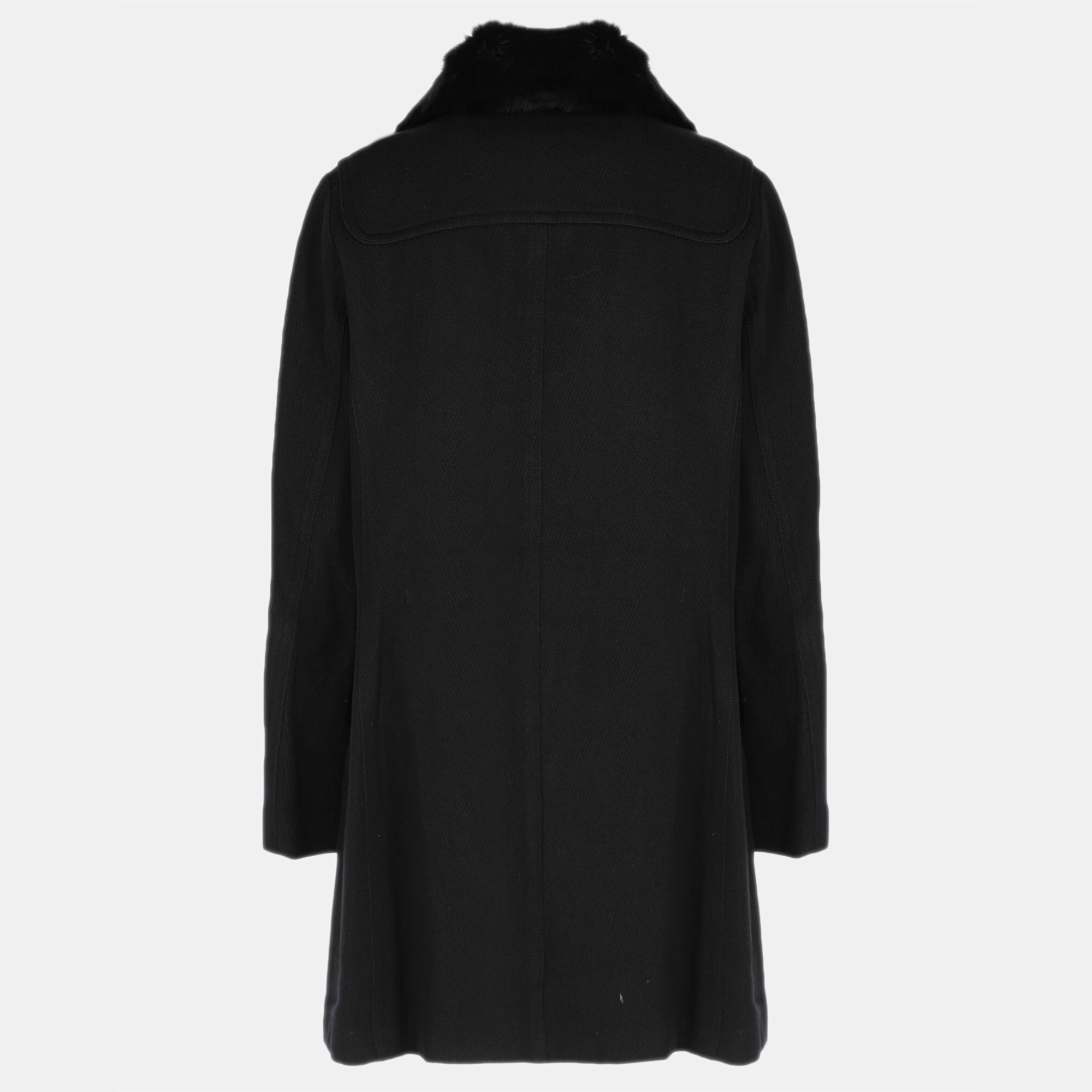 

Burberry Women's Wool Duffle Coat - Black