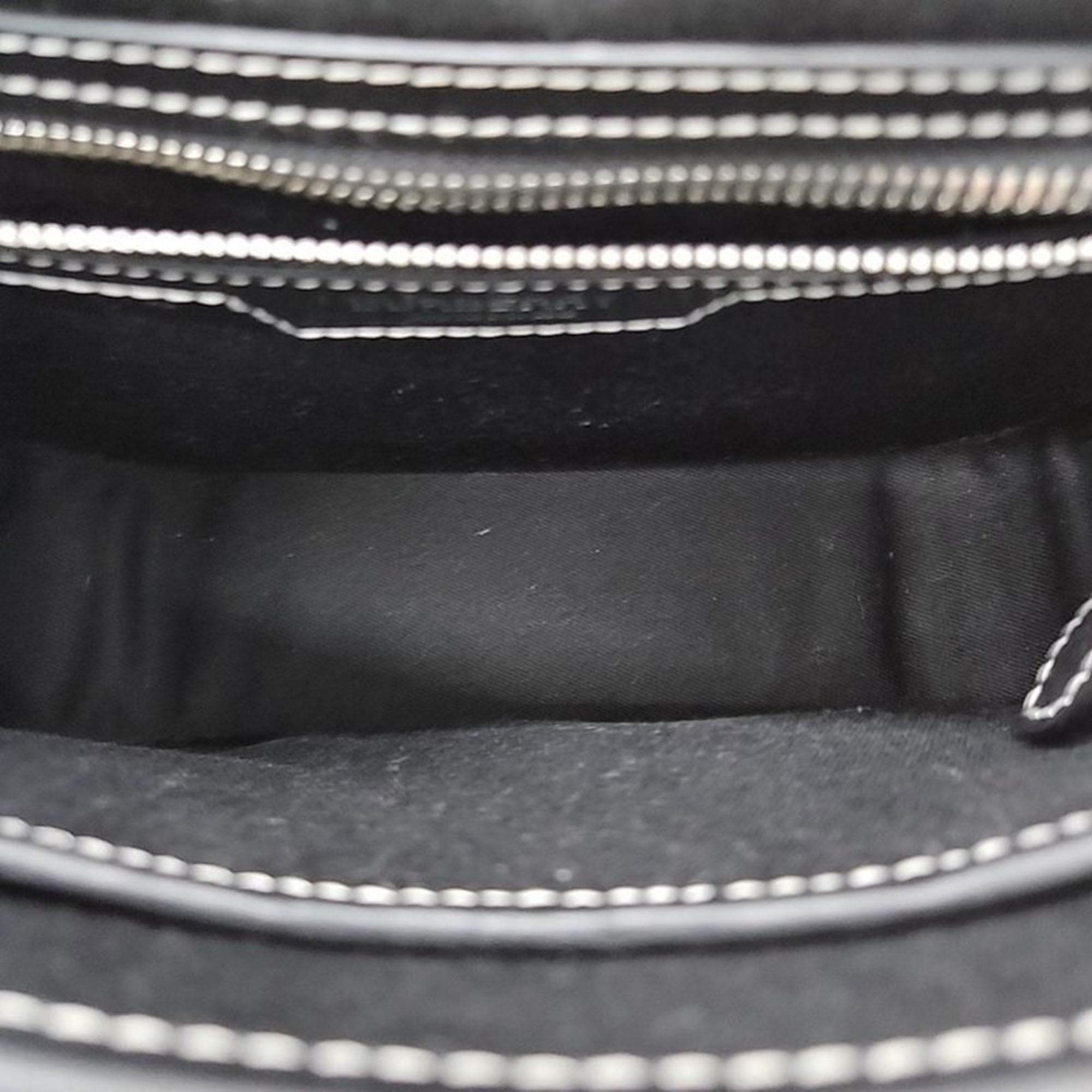 Burberry Multicolour Canvas and Leather Crossbody Bag 