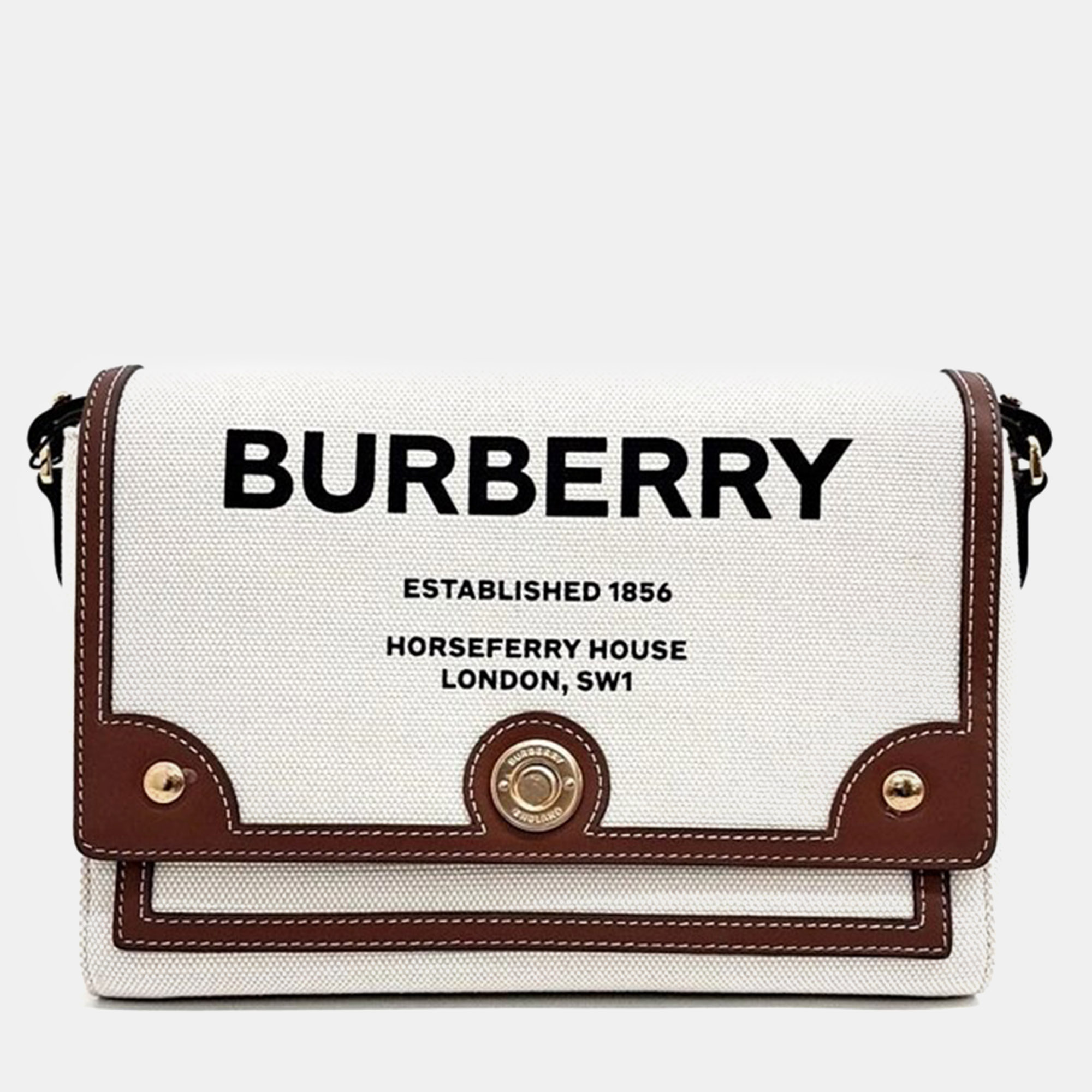 

Burberry Horseferry Note Crossbody Bag, Brown