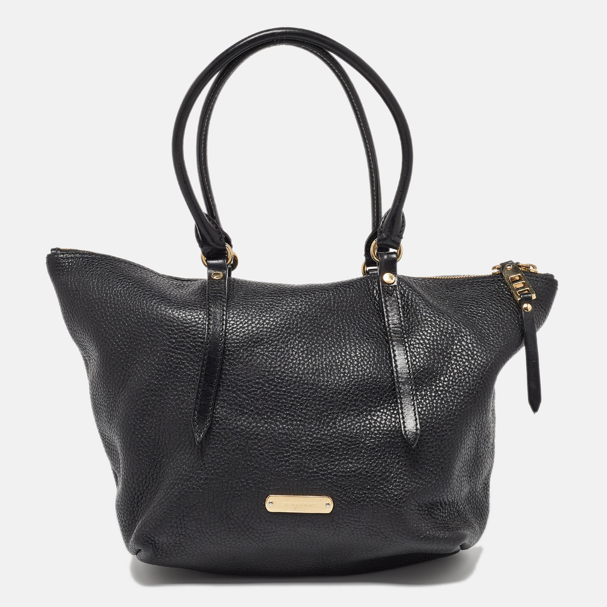 

Burberry Black Leather Salisbury Tote