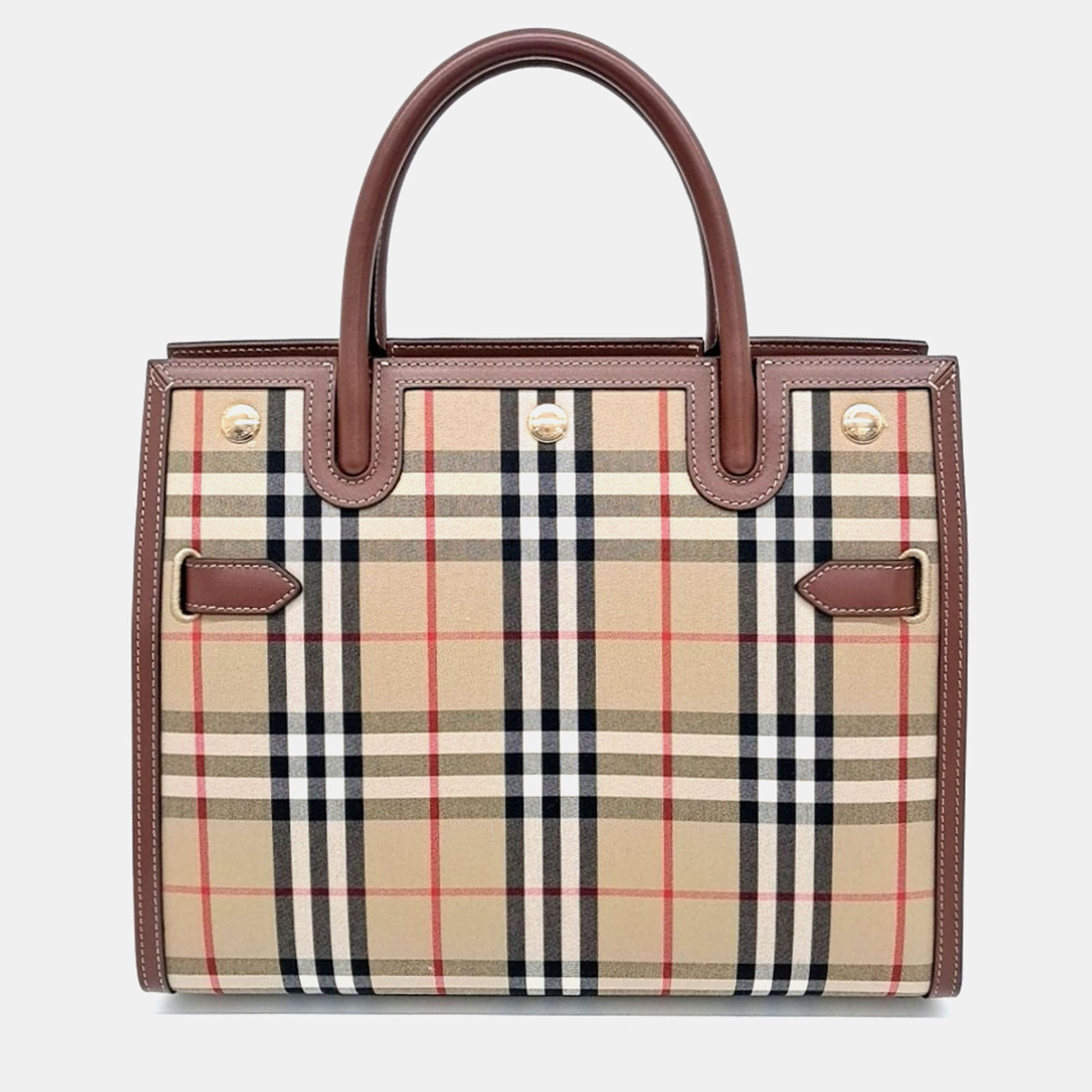 

Burberry Tote And Shoulder Bag, Multicolor