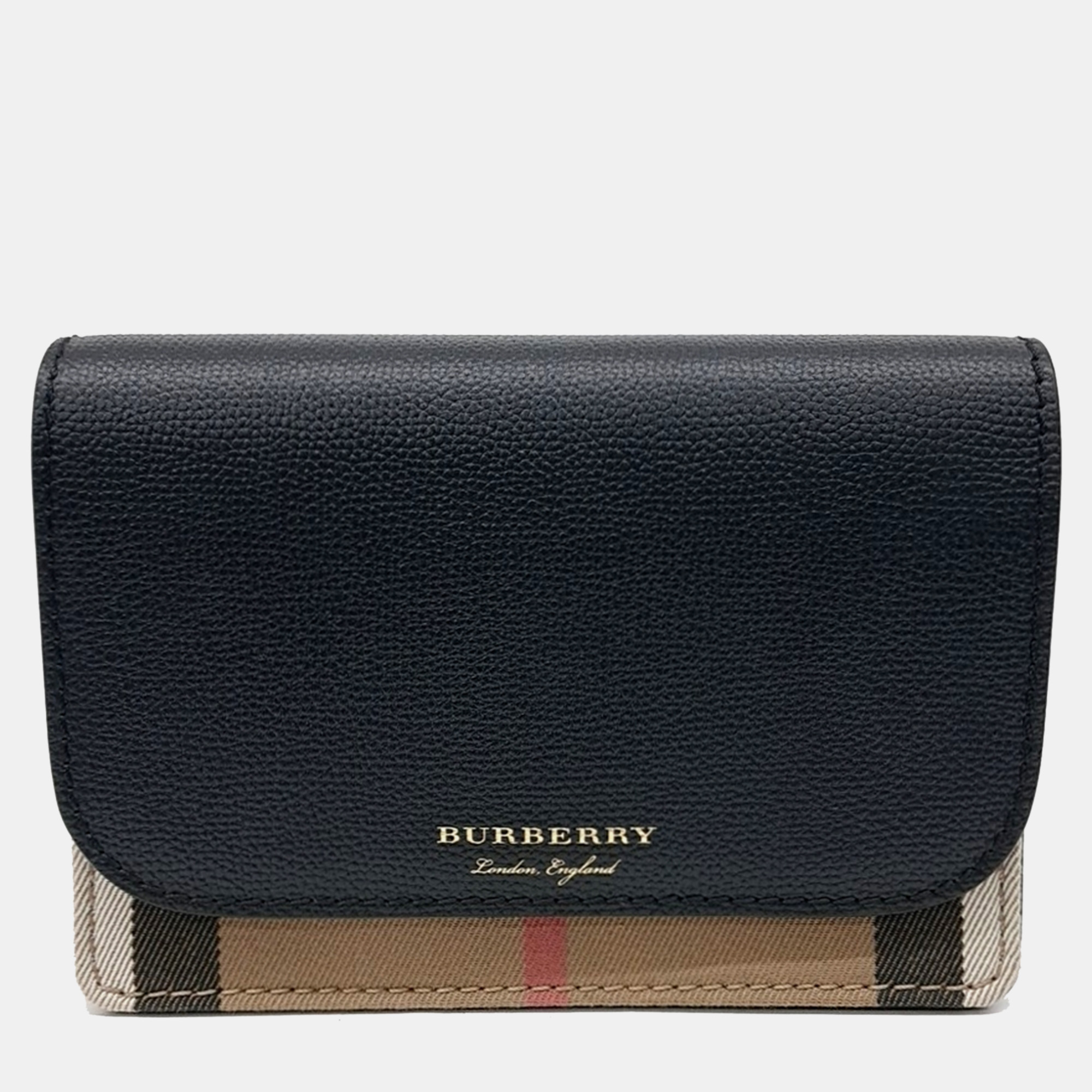 

Burberry Hampshire mini Crossbody bag, Black