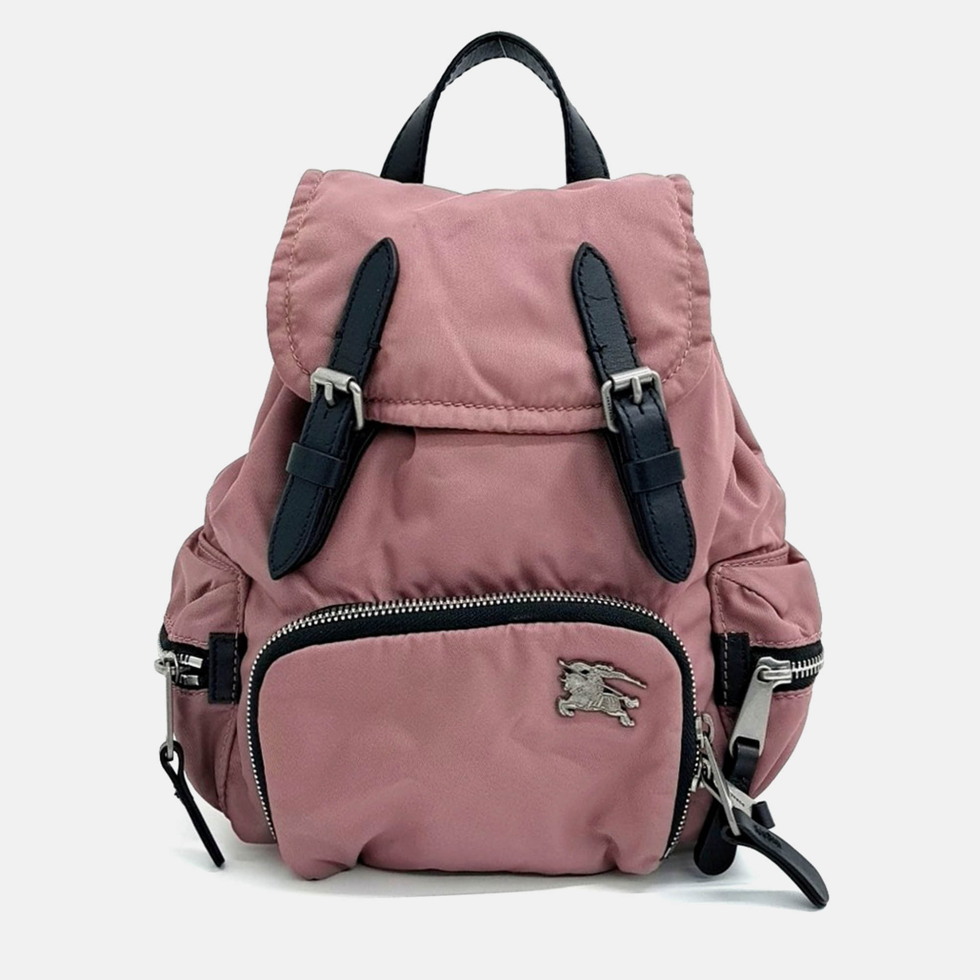 

Burberry Pink Fabric backpack bag