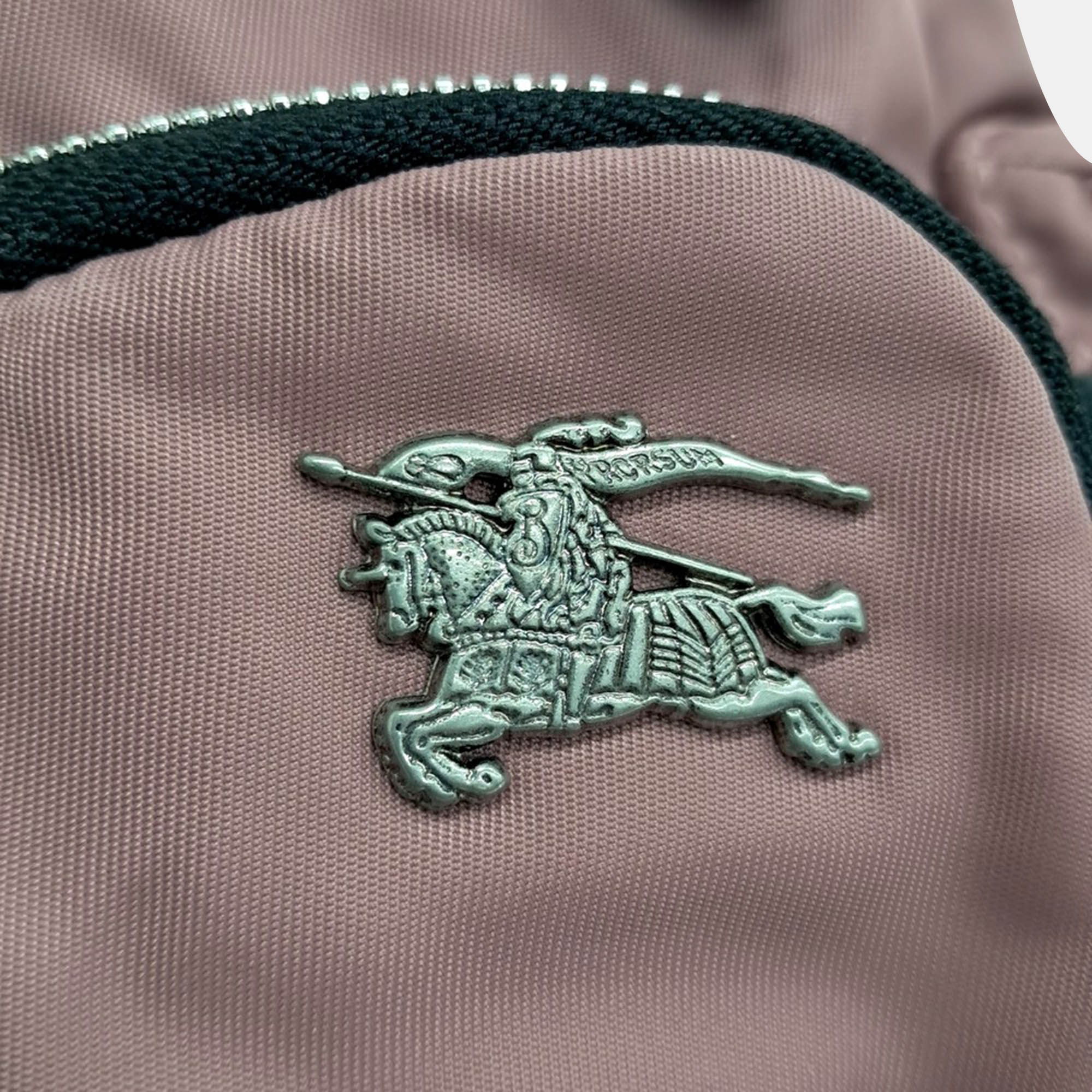 Burberry Pink Fabric backpack bag 