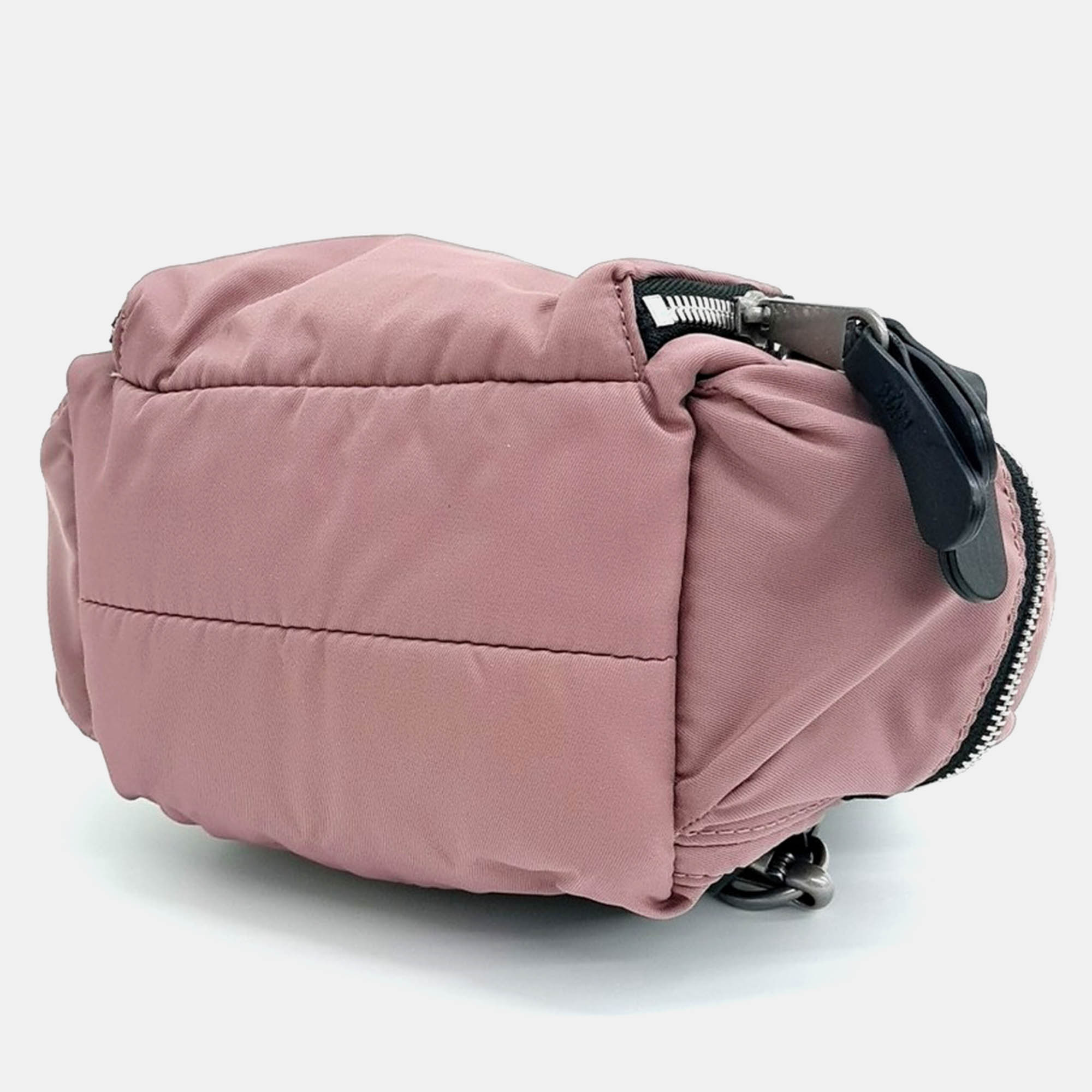 Burberry Pink Fabric backpack bag 
