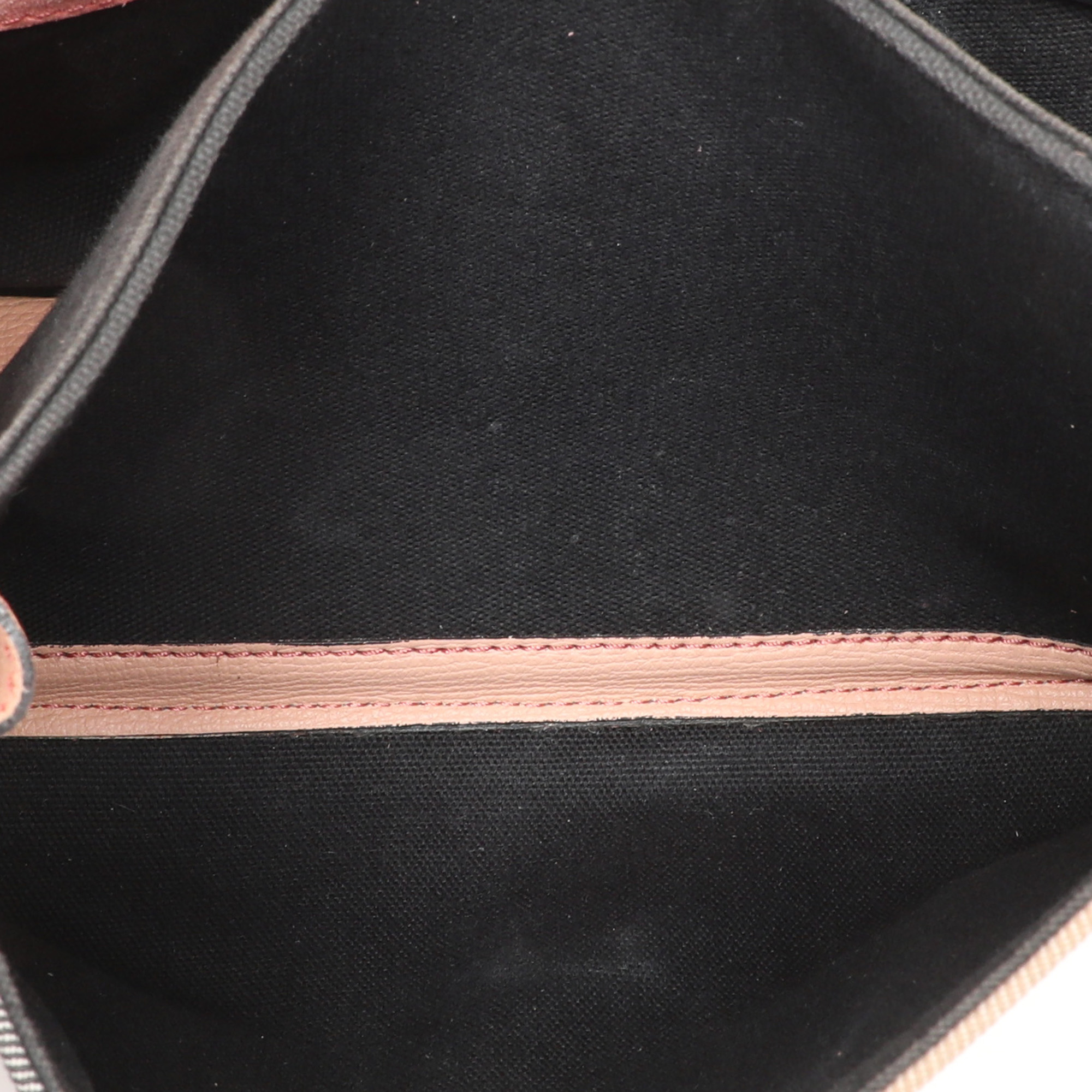 Burberry Pink House Check Canvas and Leather Macken Crossbody Bag 