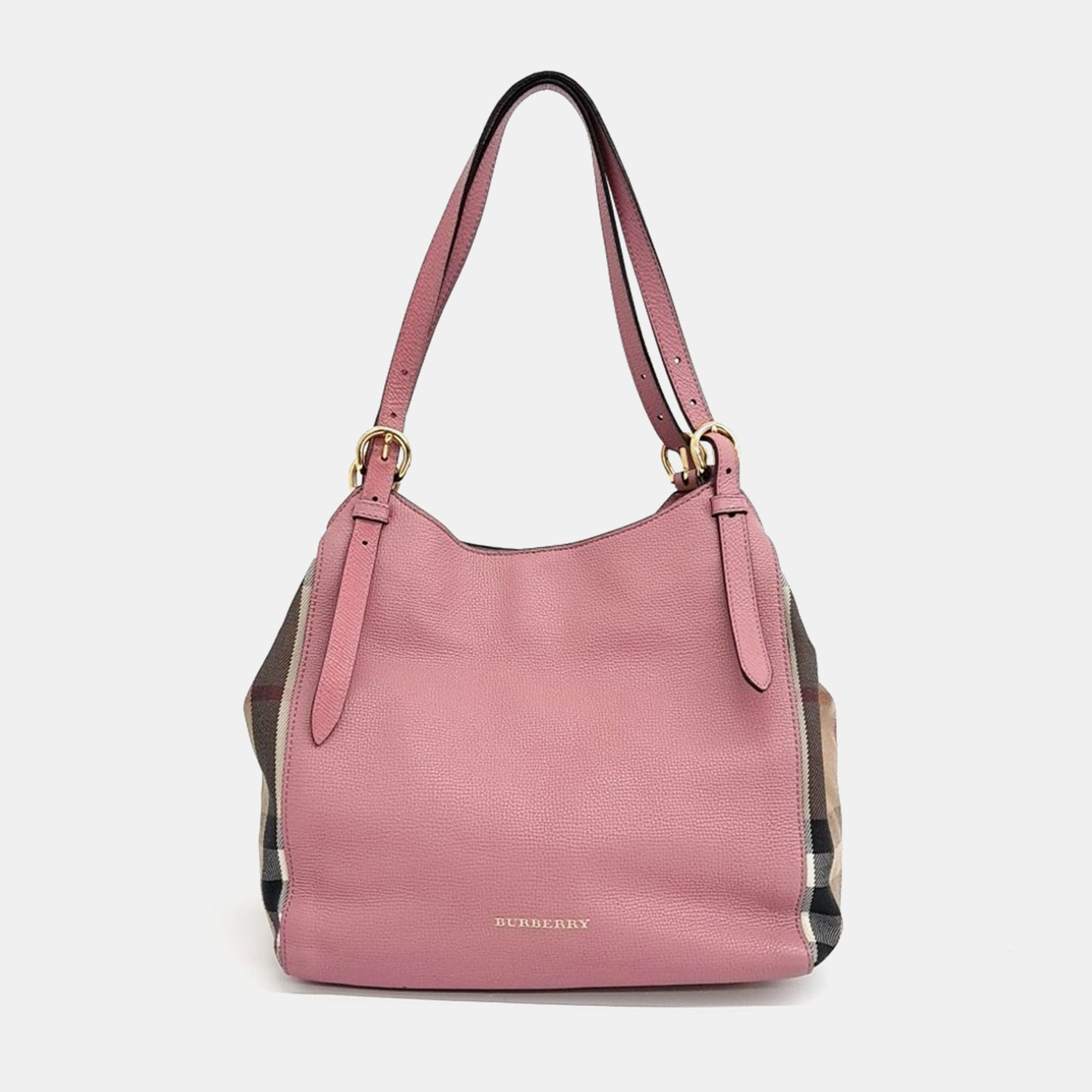 

Burberry Pink Leather Canterbury shoulder bag