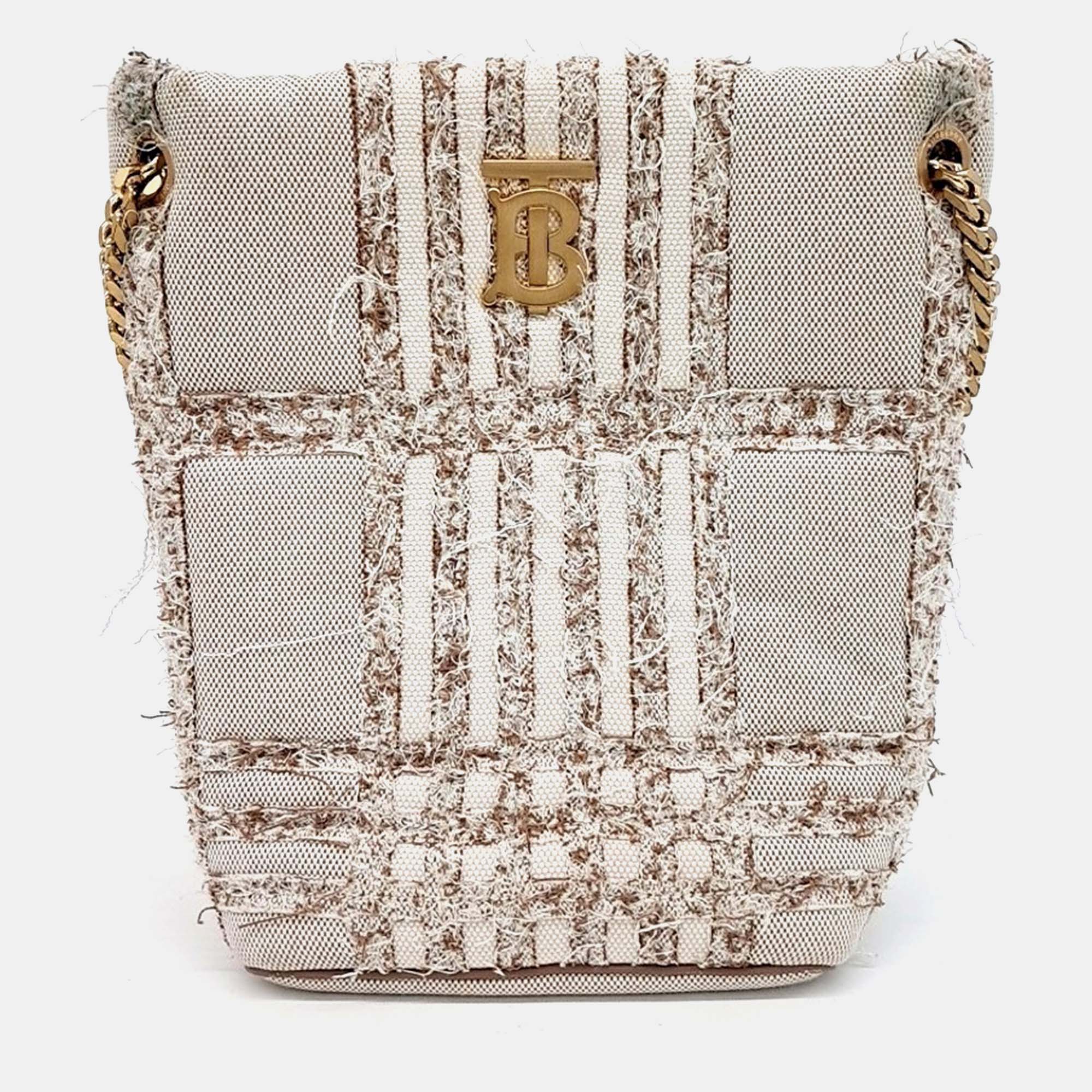 

Burberry Beige Fabric Bucket Bag