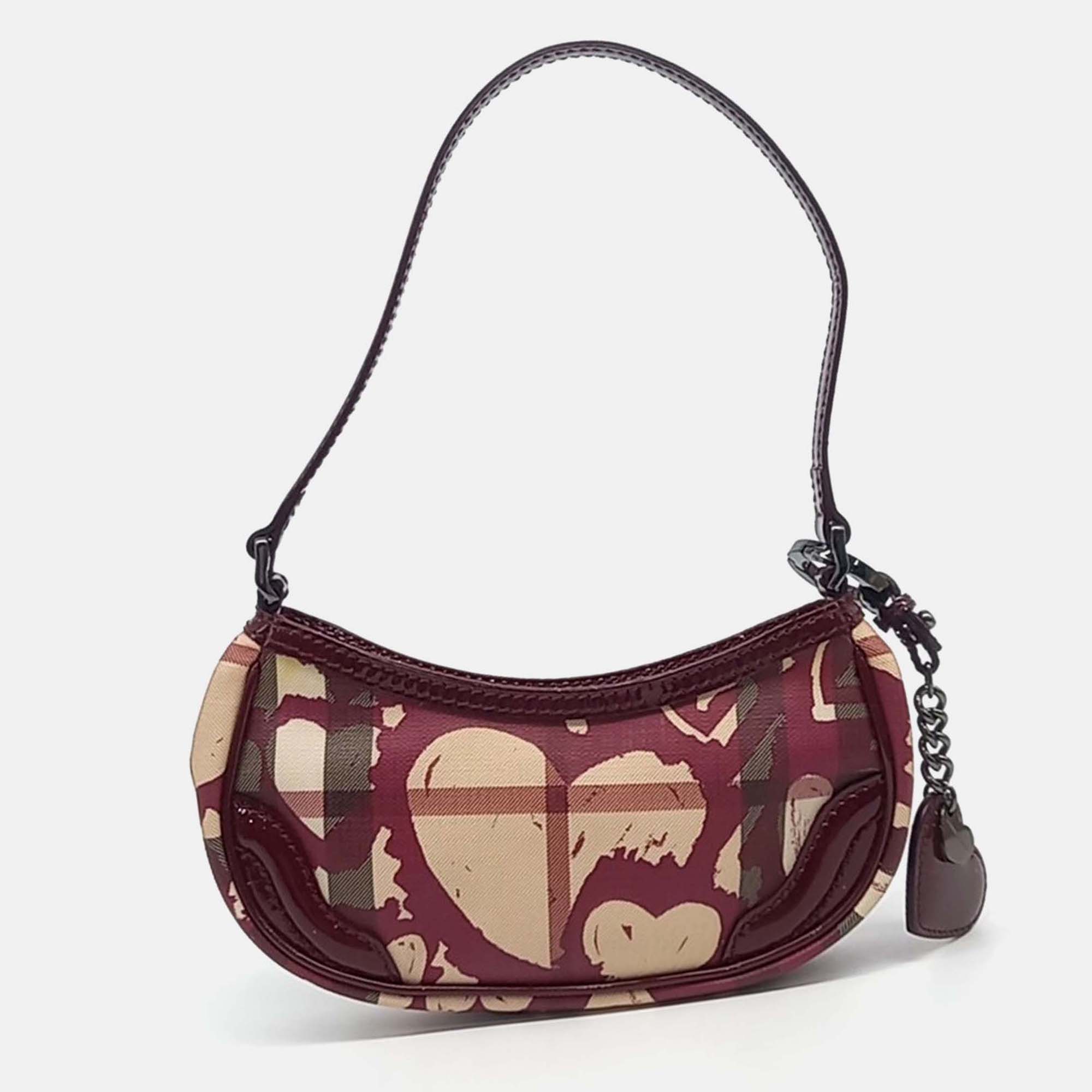 

Burberry mini shoulder bag, Pink