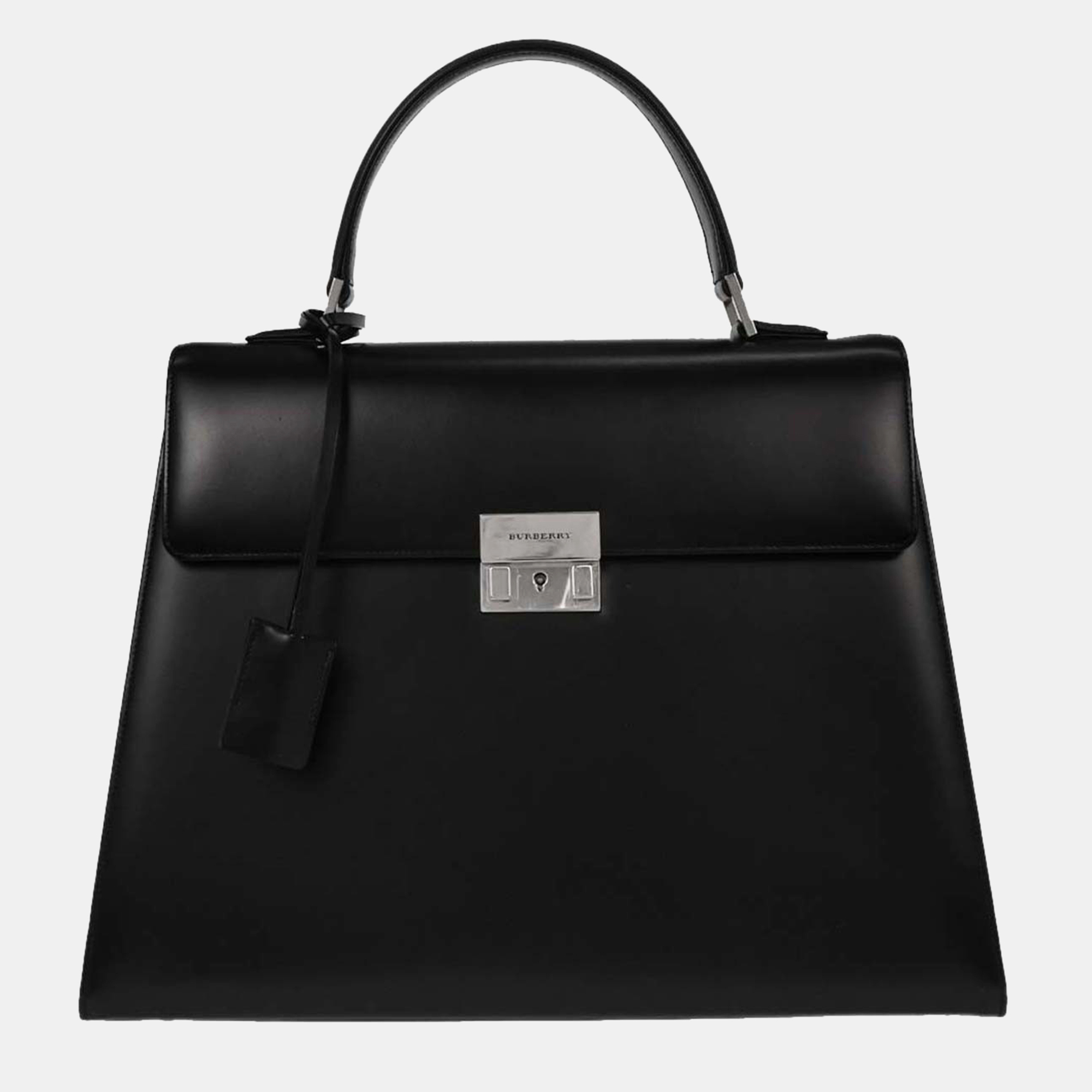 

Burberry Black Leather Handbag