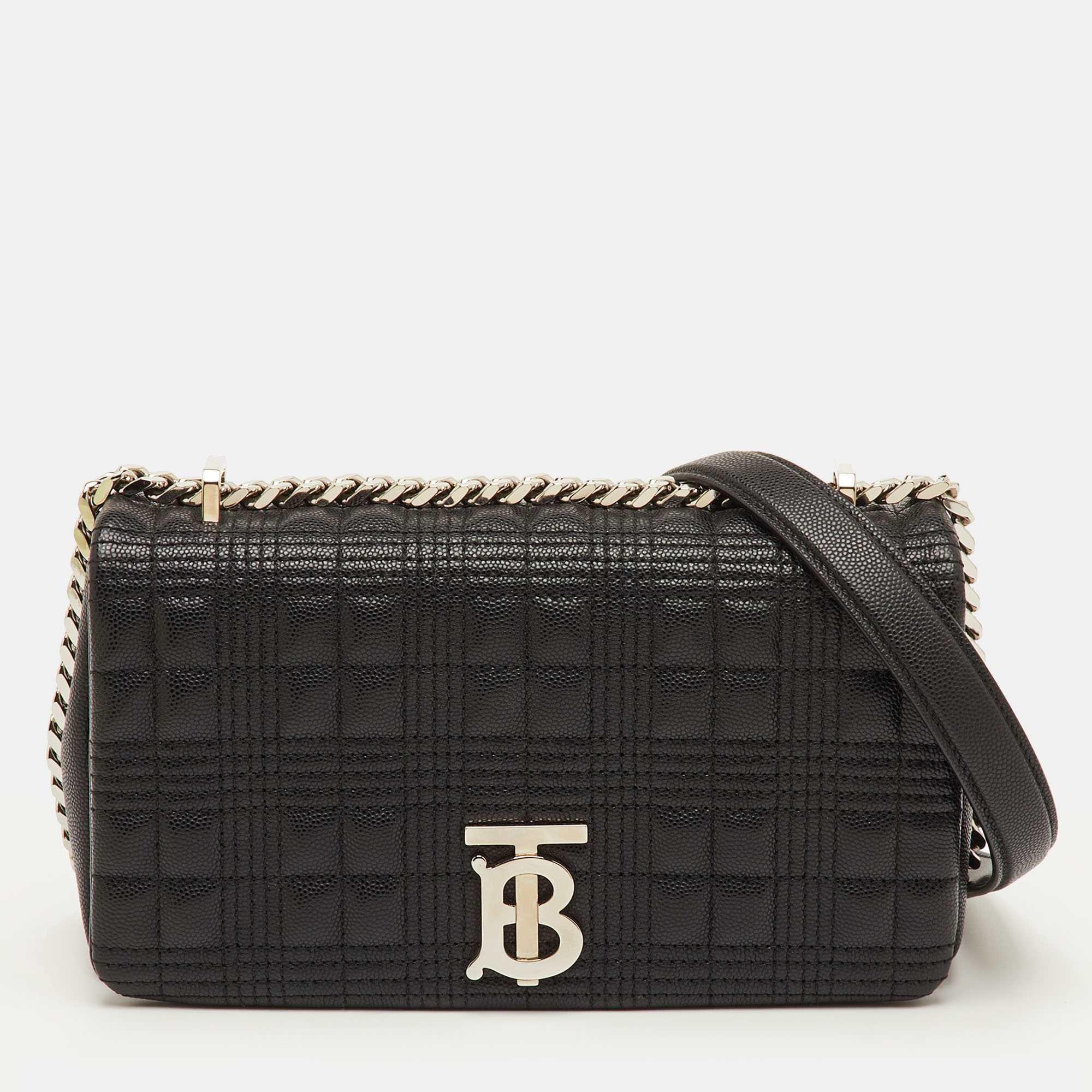 

Burberry Lola  Black Leather Shoulder Bag