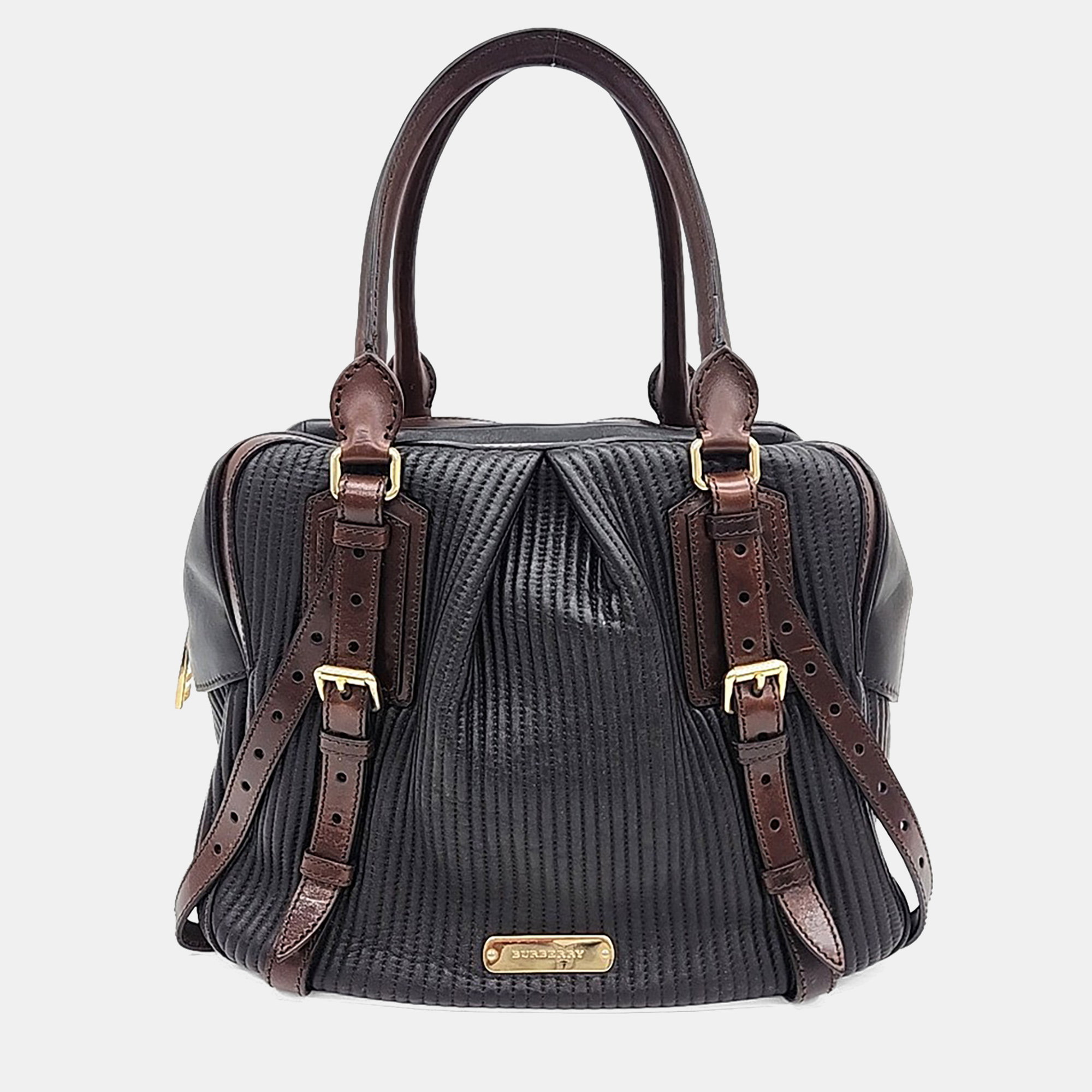 

Burberry Brown Leather shoulder bag