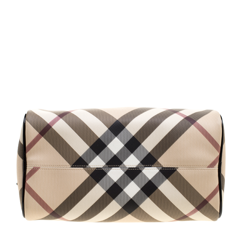 Burberry Nova Check Boston Bag - Handle Bags, Handbags - BUR55616