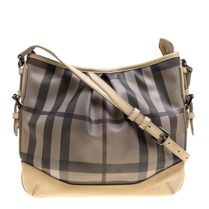 burberry smoked check crossbody bag