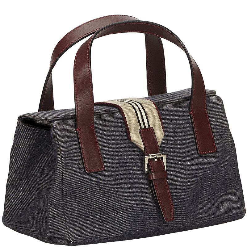 

Burberry Navy Blue Denim Everyday Bag