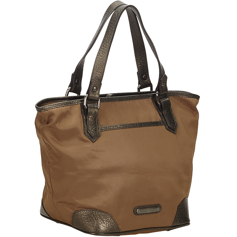 

Burberry Brown Nylon Shoulder Bag