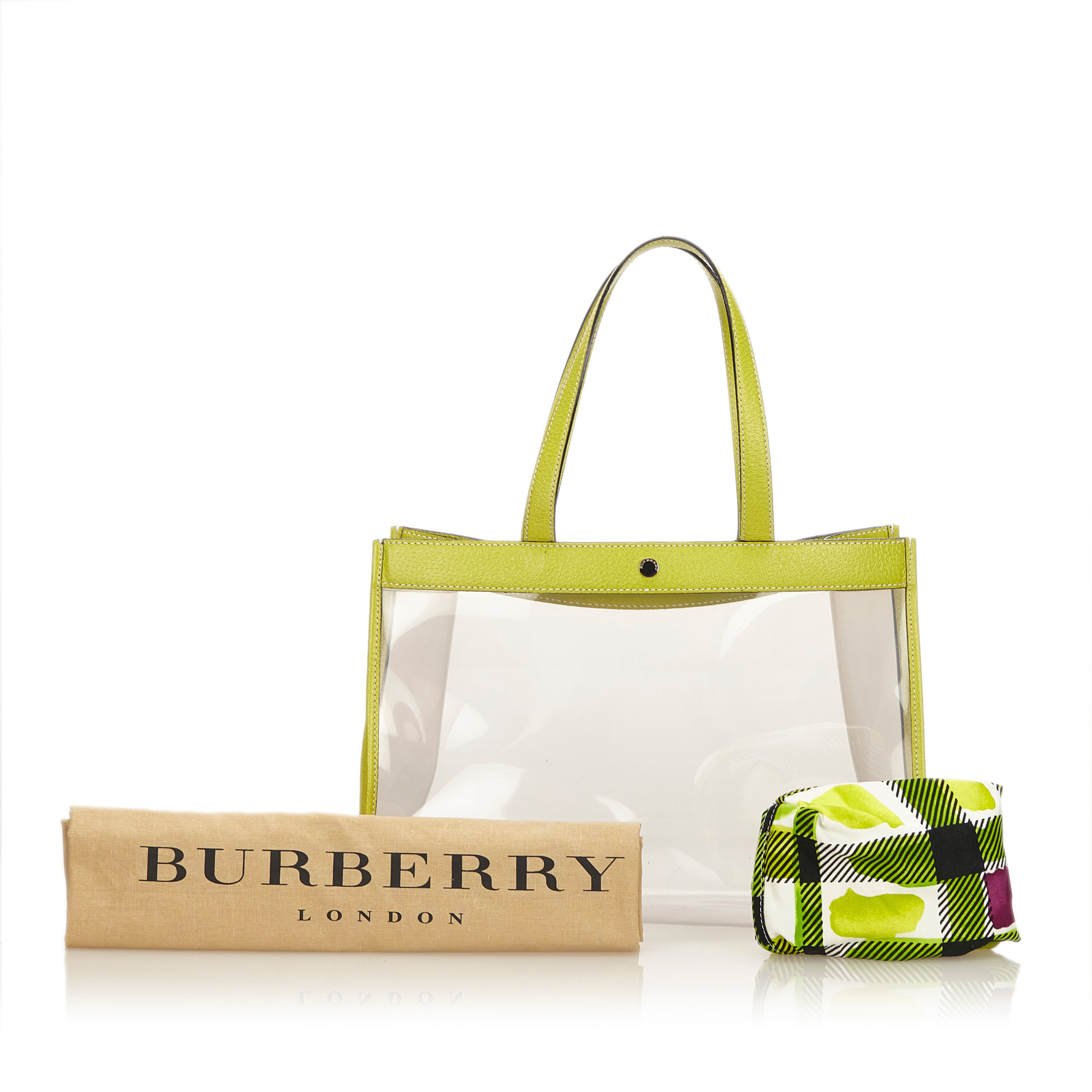 burberry vinyl tote