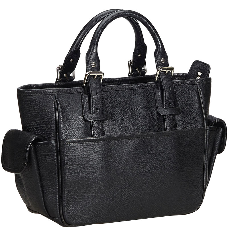 

Burberry Black Leather Everyday Bag