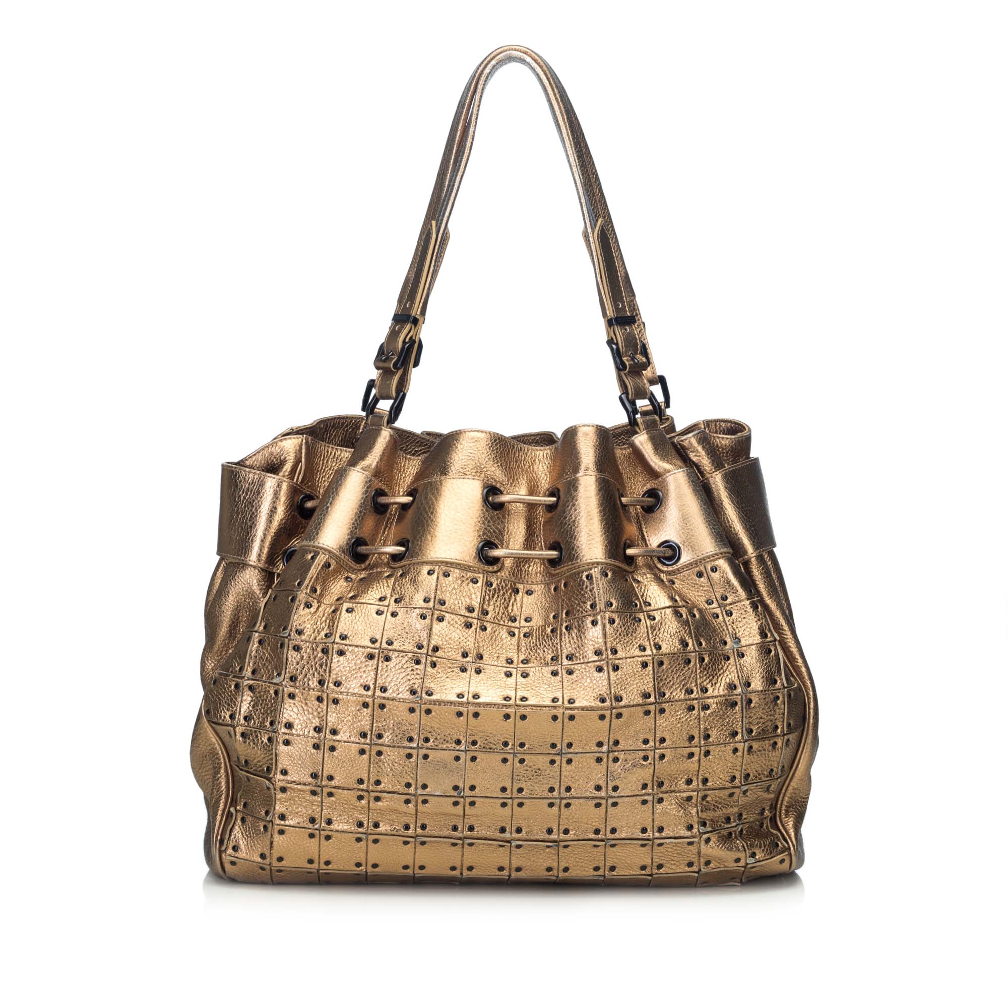 burberry bags gold