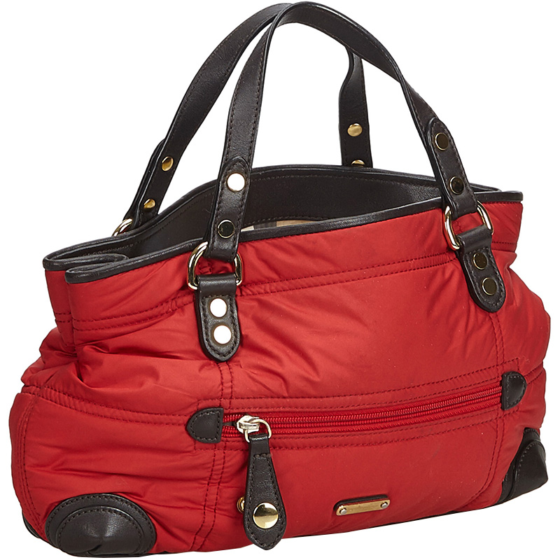 

Burberry Red Nylon Everyday Bag