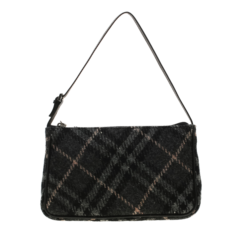 Authentic Burberry Nova Check Pochette Bag, Luxury, Bags & Wallets