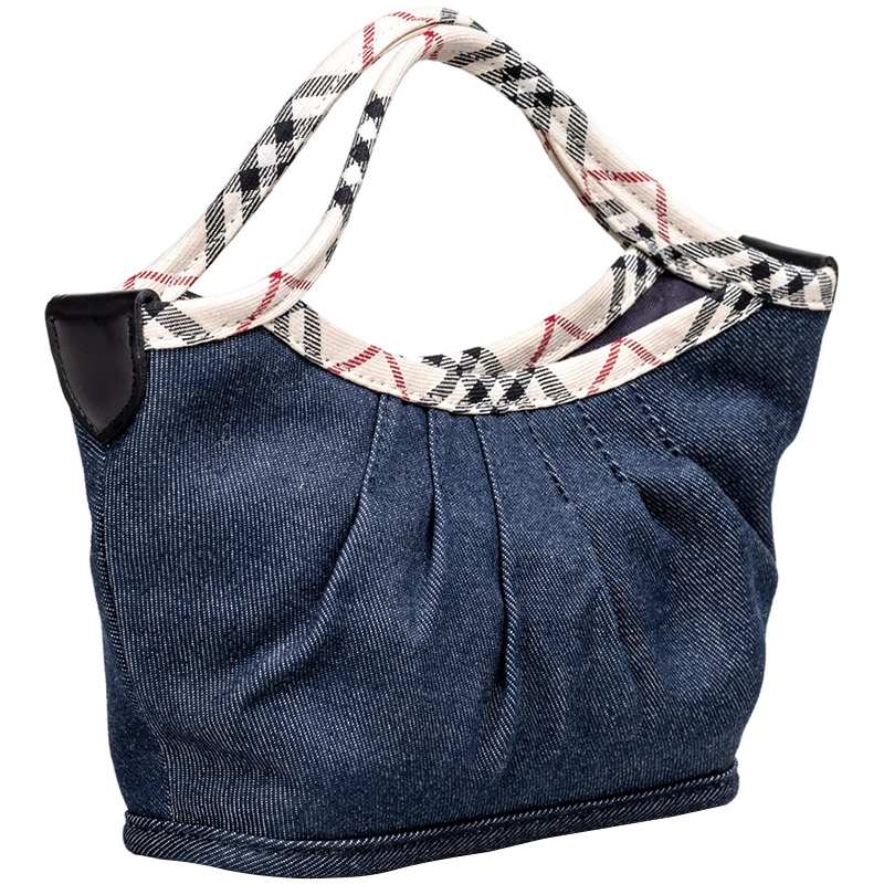 

Burberry Blue Denim Everyday Bag