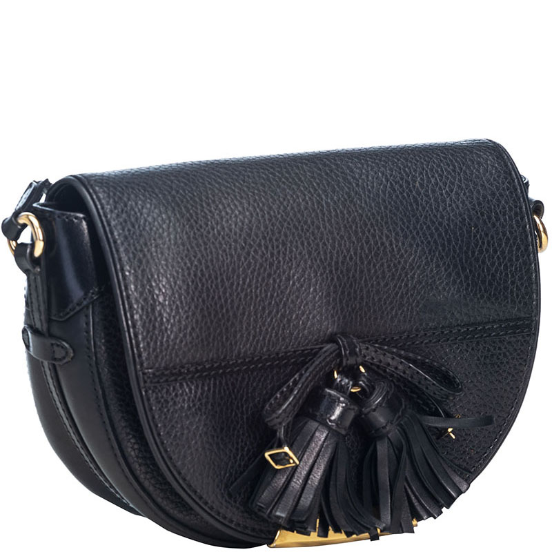 

Burberry Black Leather Crossbody Bag