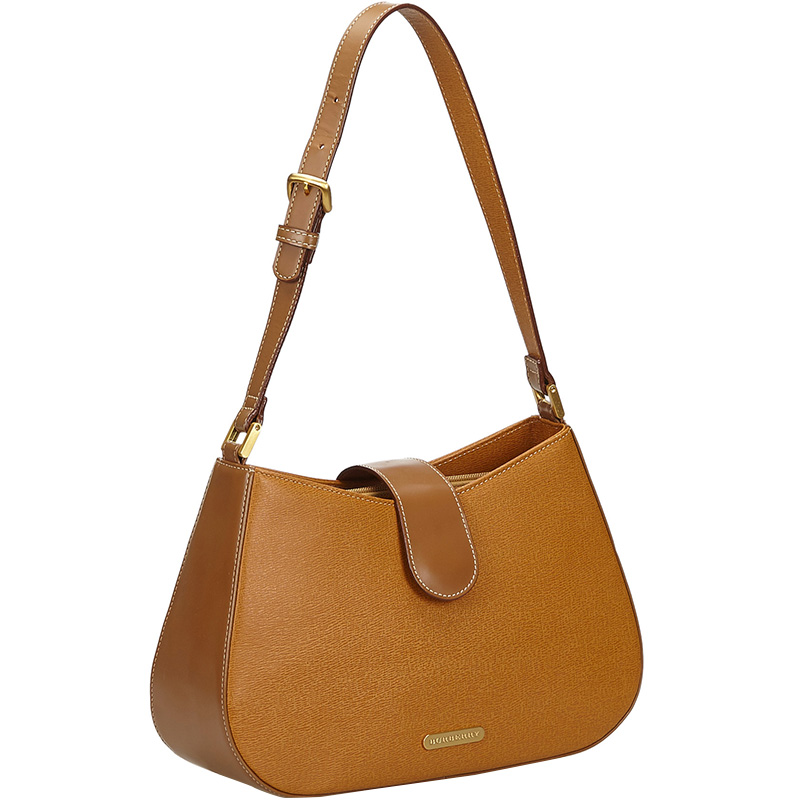 

Burberry Brown Leather Shoulder Bag