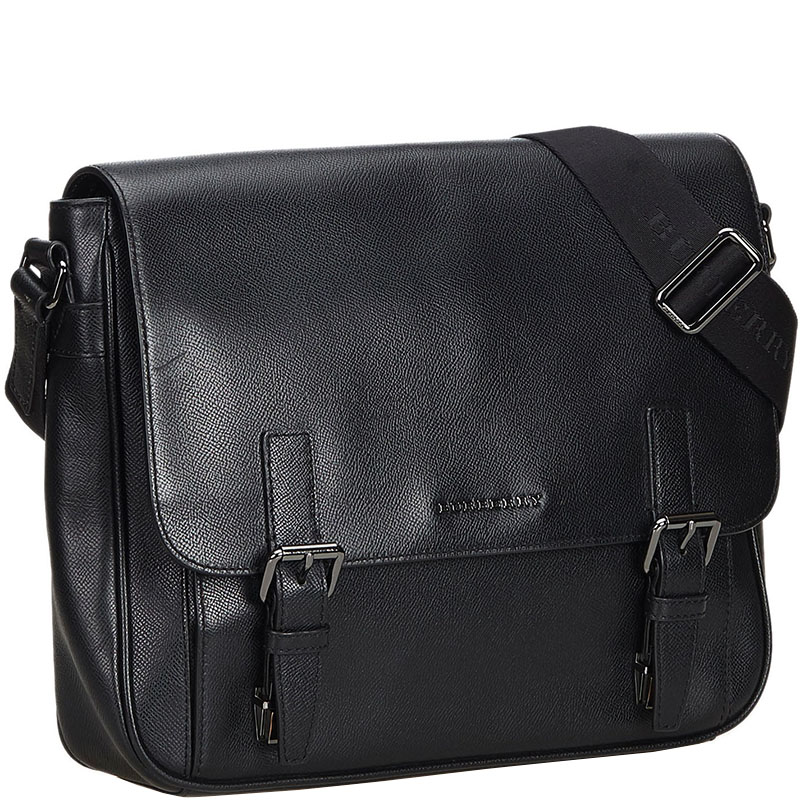 

Burberry Black Leather Crossbody Bag