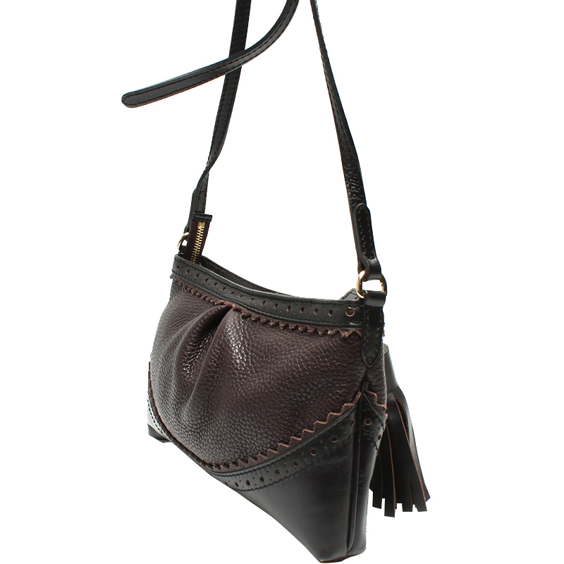 

Burberry Brown Leather Crossbody Bag