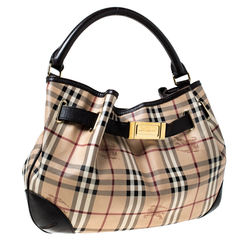 burberry haymarket hobo