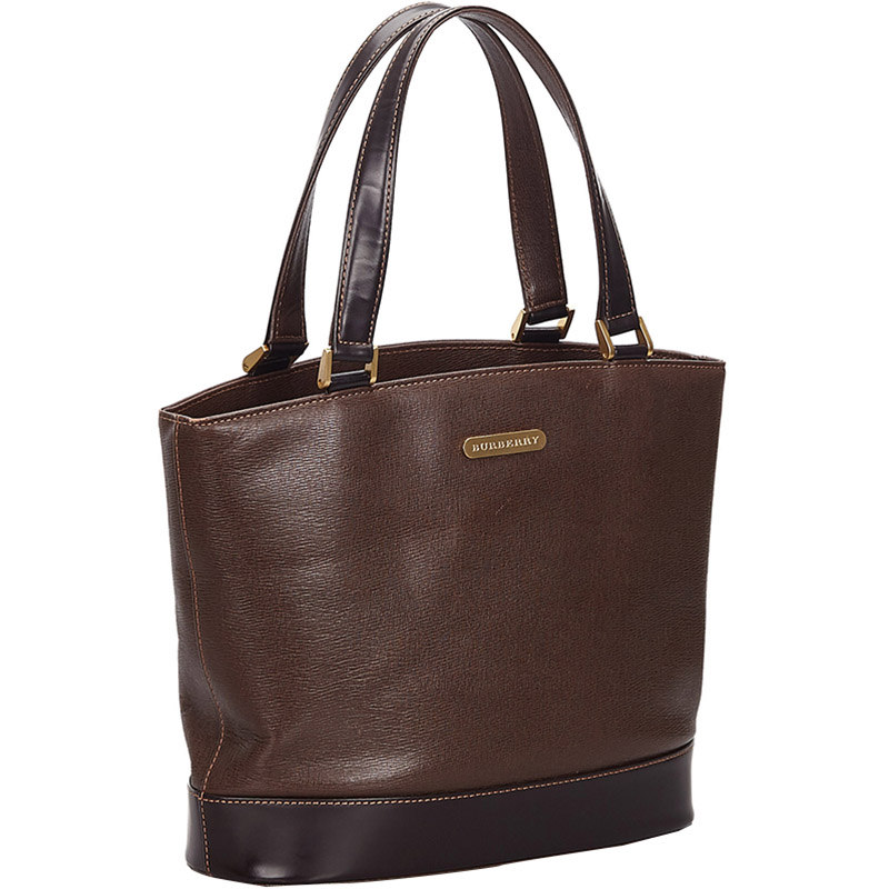 

Burberry Brown Leather Tote