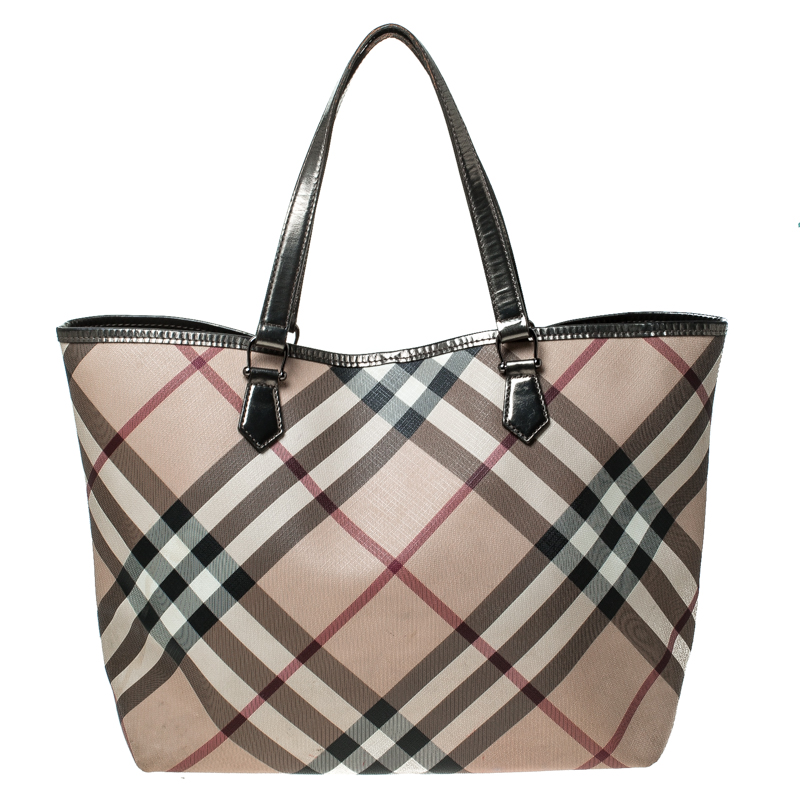 Patent Leather Shopper Tote Burberry 