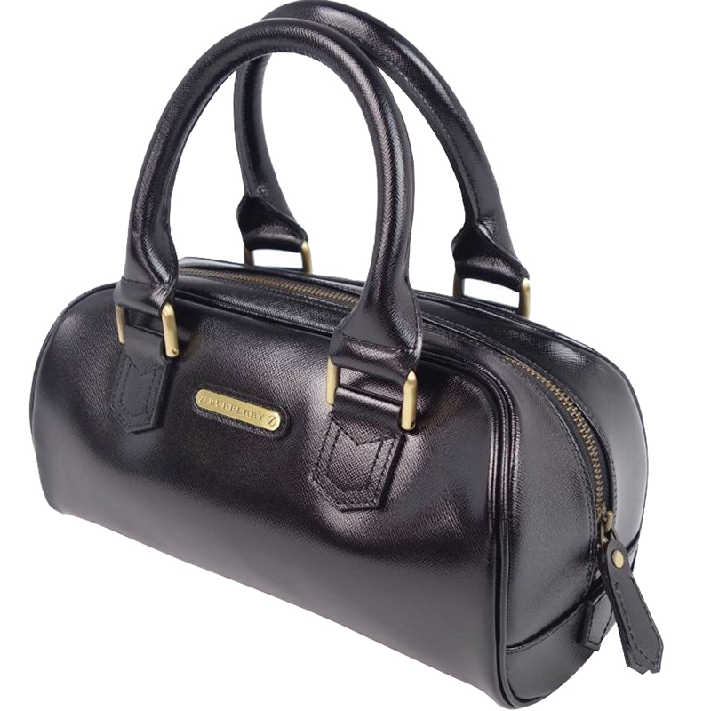 

Burberry Black Leather Bag