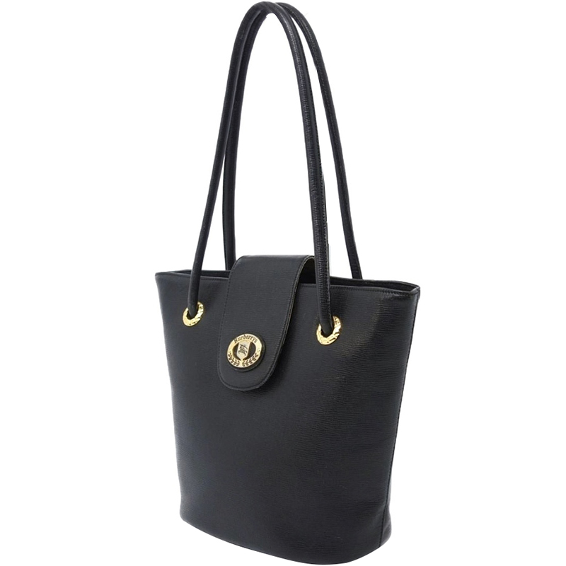 

Burberry Black Leather Tote Bag