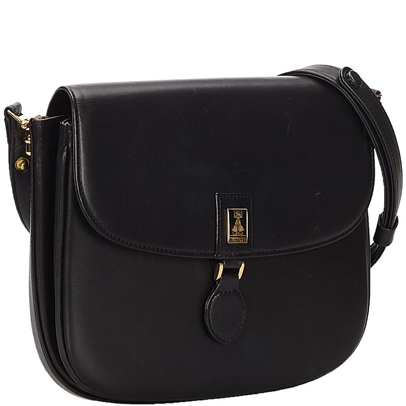 

Burberry Black Leather Shoulder Bag