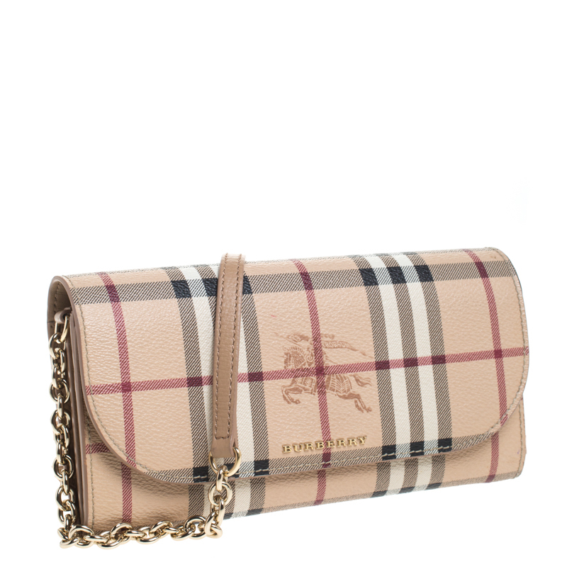 burberry henley wallet on chain
