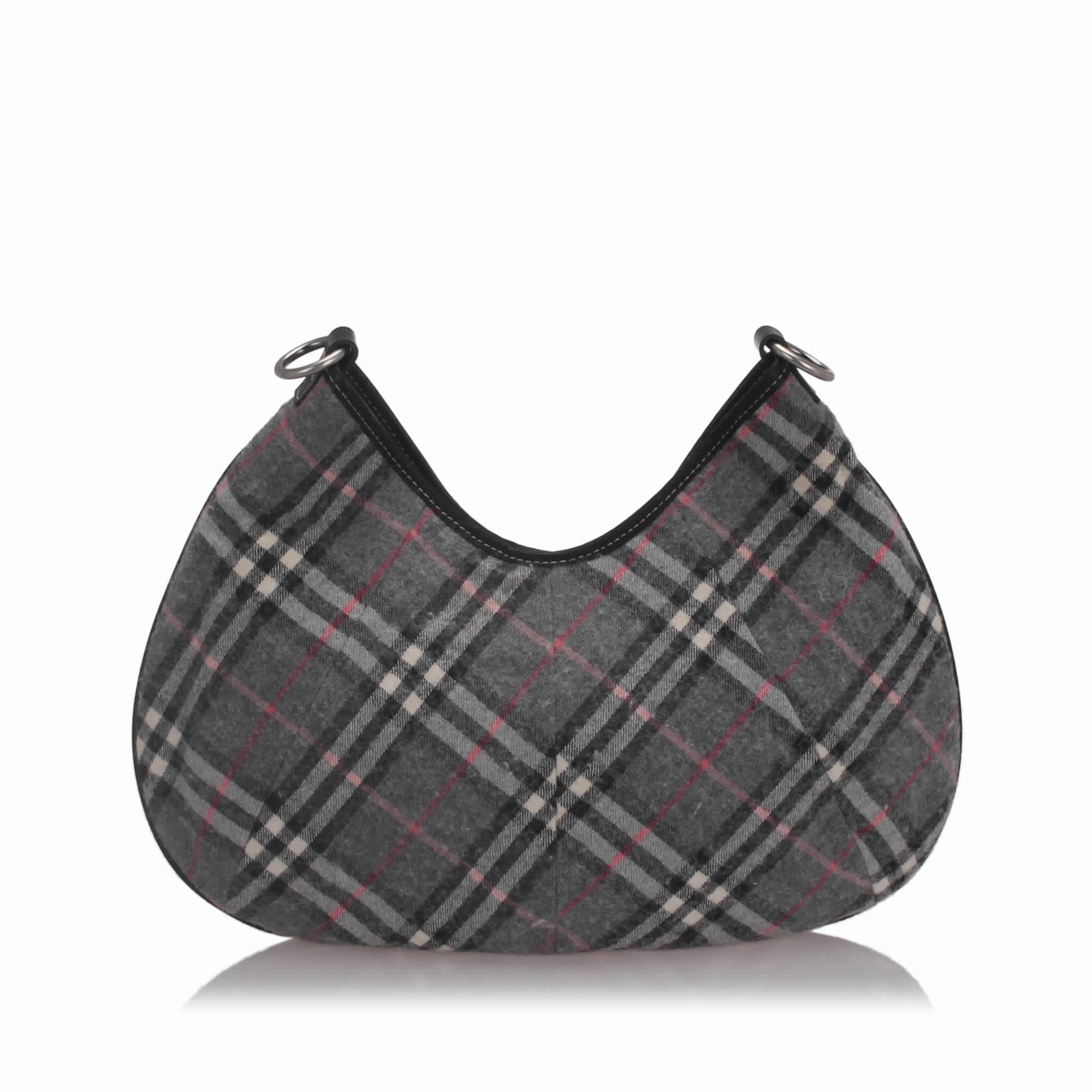 burberry black hobo bag