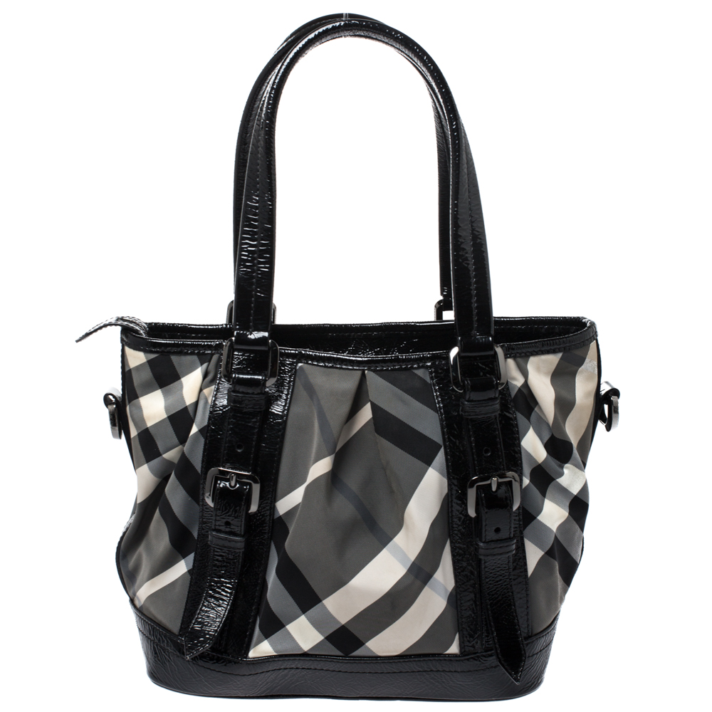 burberry tote nylon